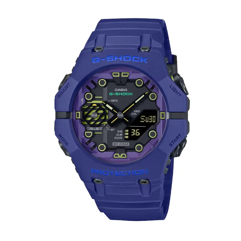 G-Shock Blue Spectrum (Bluetooth) Cyberspace Men's Watch- GA-B001CBR-2A